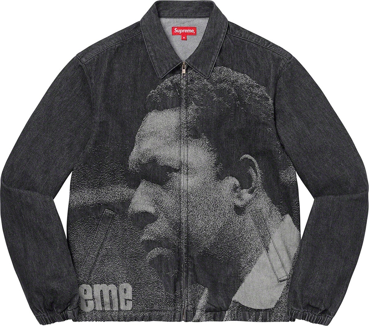 John Coltrane A Love Supreme Denim Harrington Jacket view 5